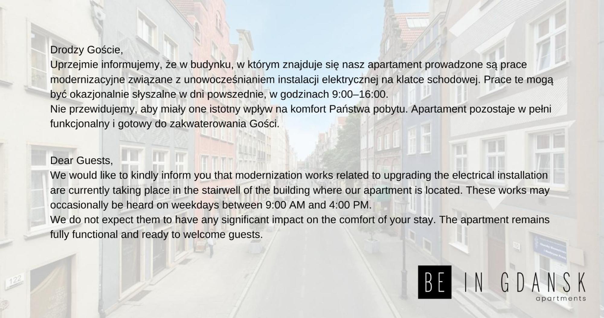 Be In Gdansk Apartments- Studio Podwale Exterior photo